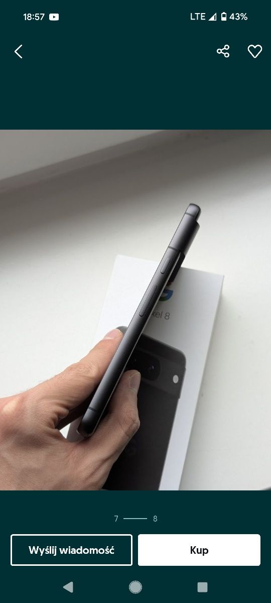Pixel 8 /128gb czarny