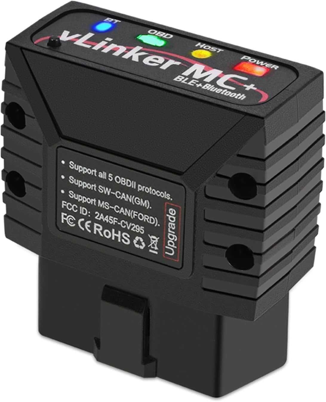 vLinker MC+ Mini Bluetooth OBD II Adapter skanera Samochodowy błędy