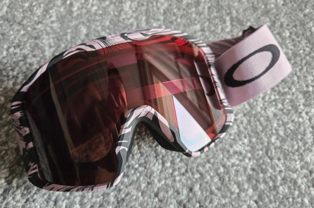 Oakley Line Miner L PRIZM Garnet – nowe gogle narciarskie komplet