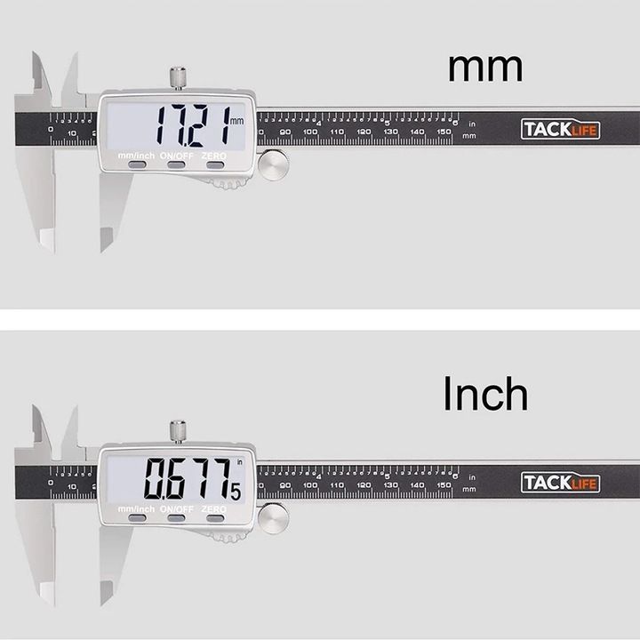 Tacklife Suwmiarka Cyfrowa Elektroniczna Lcd 150mm