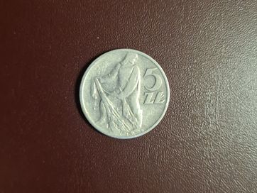 5 złotych rybak 1959