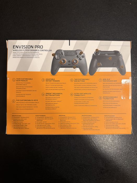 Scuf bezprzewodowy kontroler  dla graczy PC