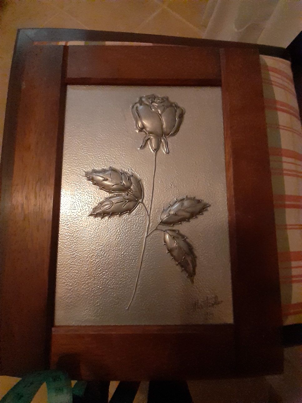 Quadros em estanho