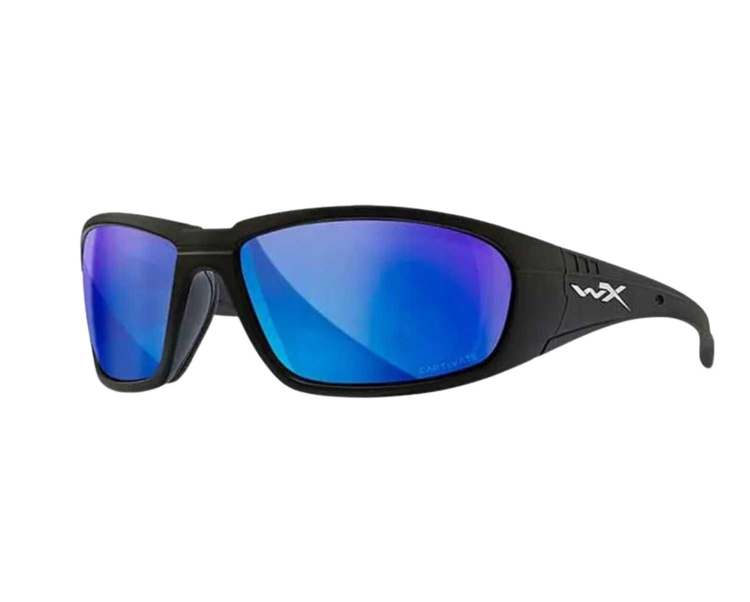 Okulary Polaryzacyjne Wędkarskie Blue Mirror Wiley X Boss Captivate