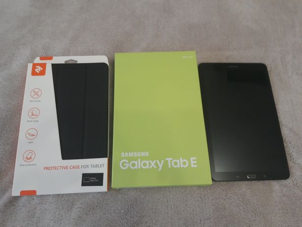 Планшет Samsung Galaxy Tab E 9.6 з чохлом-книжкою