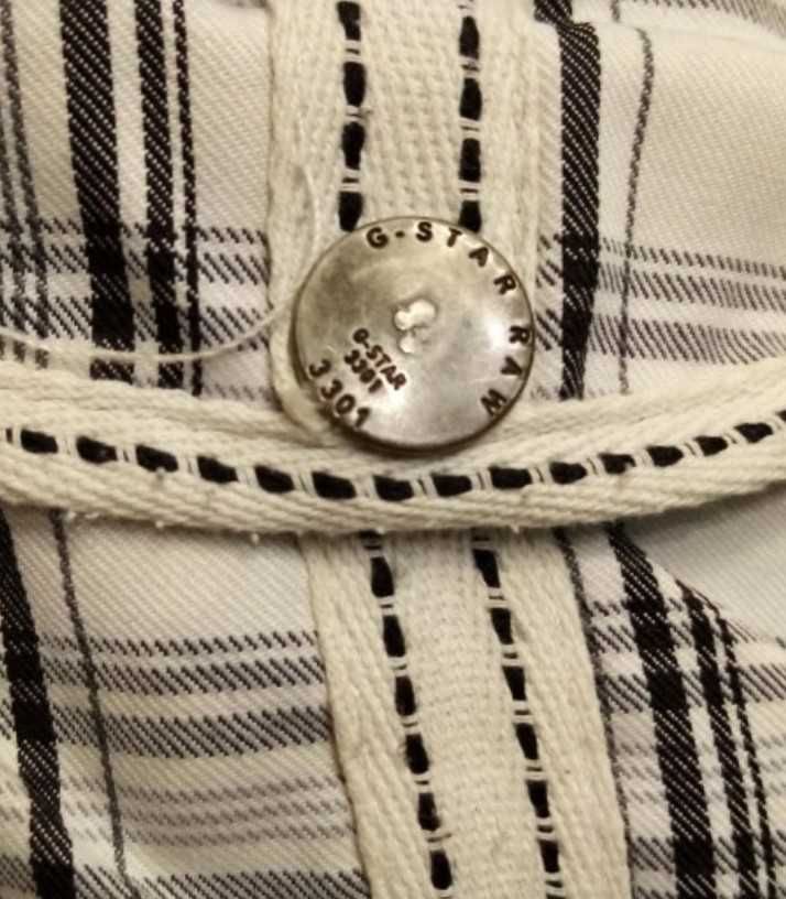 R) G-STAR RAW męskie krótkie spodnie w typie bojówek Roz. S/M