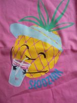 T-shirt 5.10.15., dziewczynka,  kolor różowy, Nowy, rozm. 128