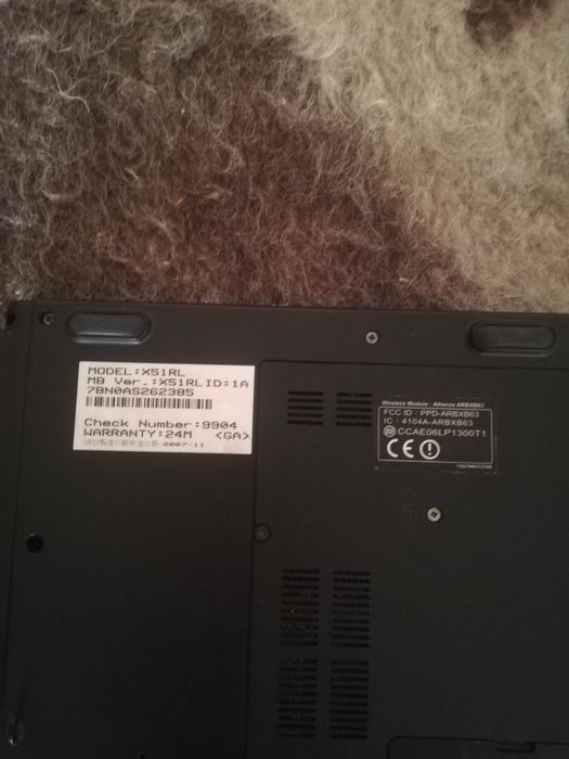 Asus X51RL, ноутбук