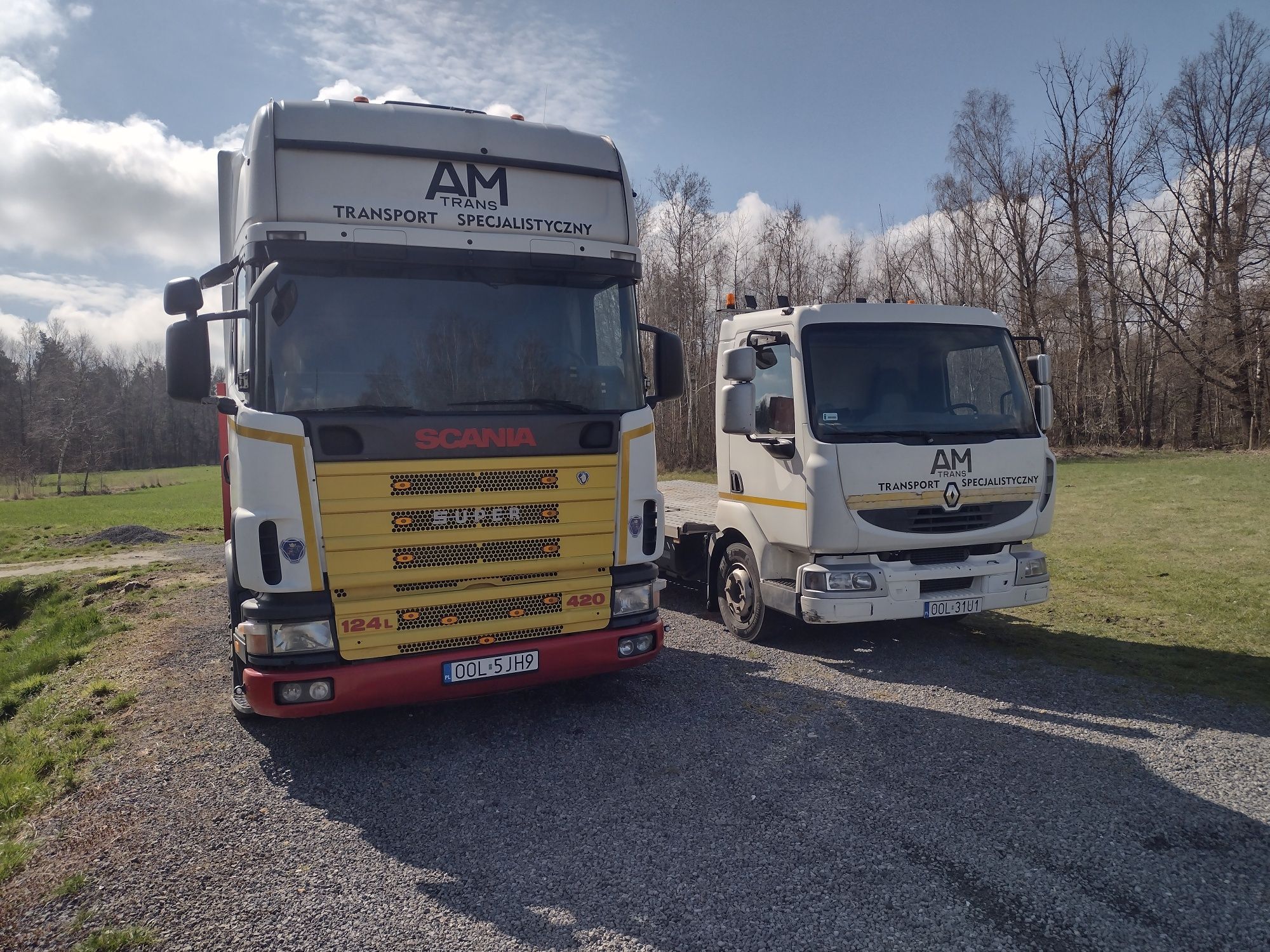 Transport laweta autolaweta przyczepy koparki ciągniki do 7 i 14 ton