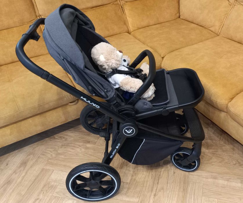 Wózek MUUVO quick 3.0 wraz ze wszystkimi akcesoriami