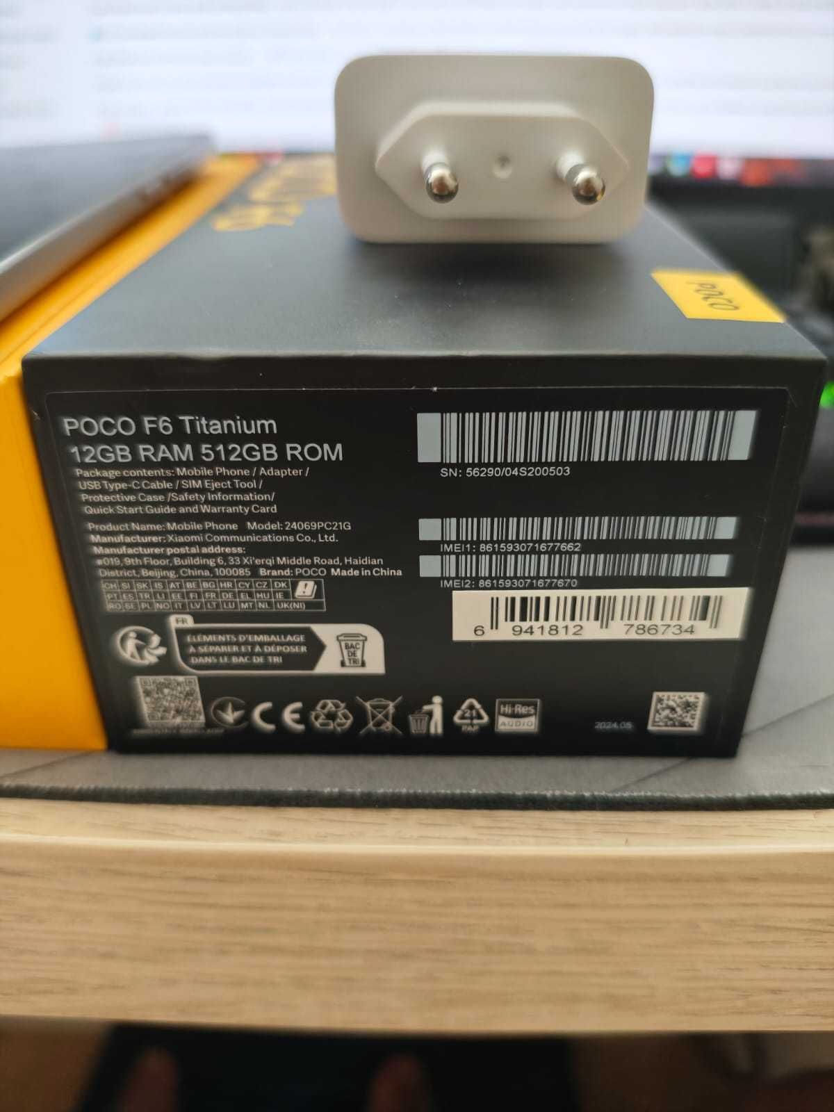 VENDO Xiaomi POCO F6 12gb / 512gb