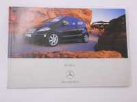 Mercedes Benz Klasa A folder 2007