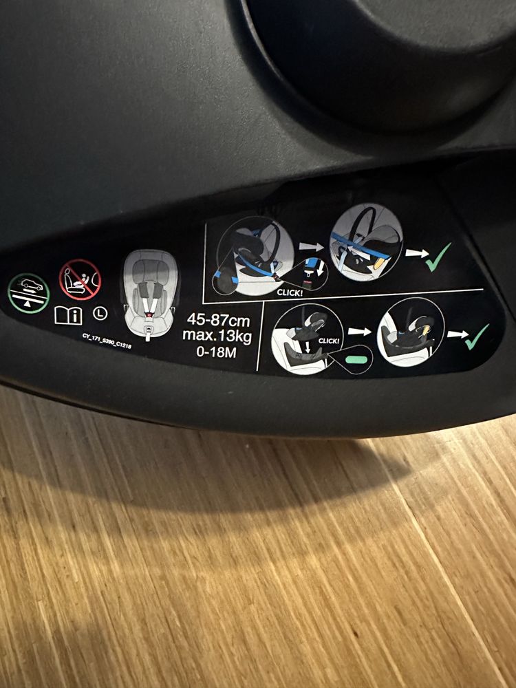 Fotelik nosidło Cybex Platinium Cloud-Z+ i plus dodatki