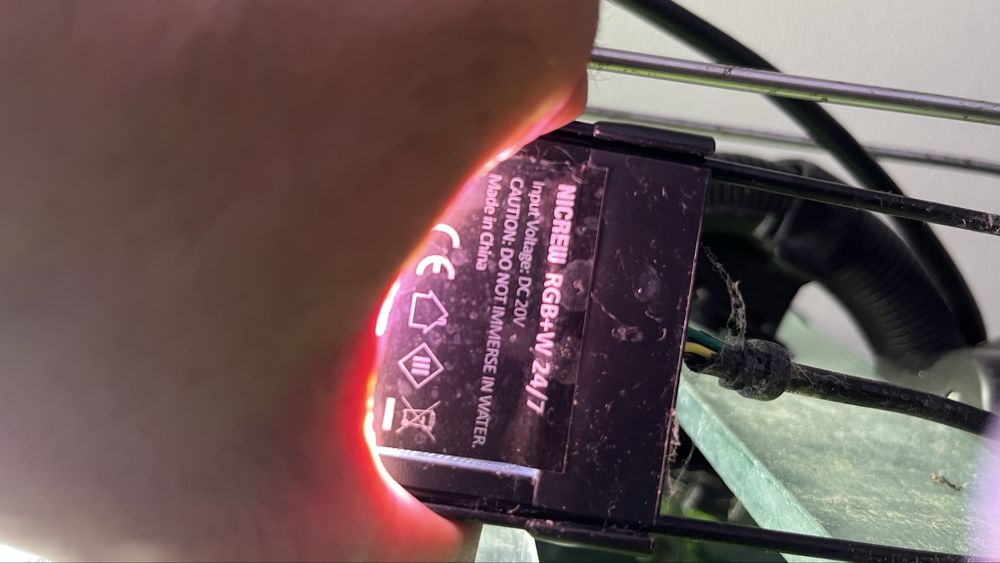 Iluminação led aquário 120 - 150cm
