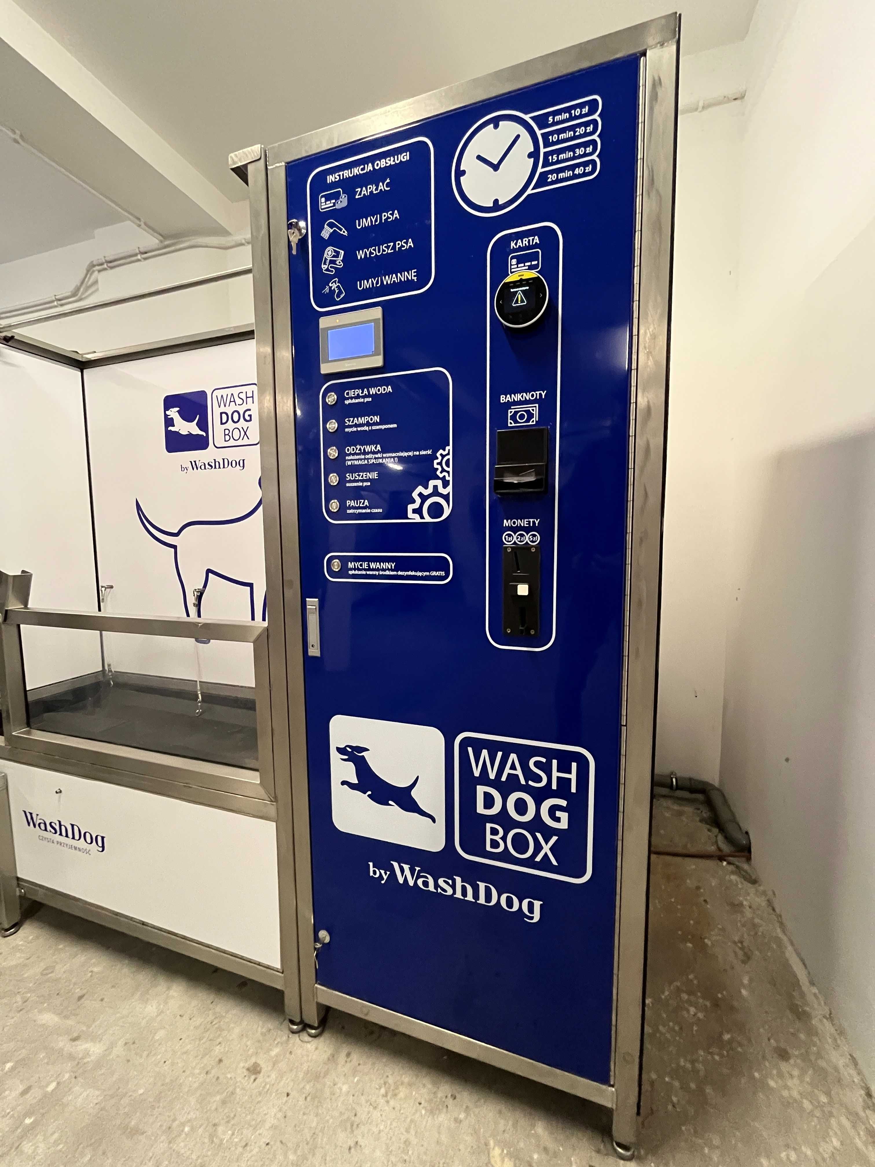 samoobsługowa myjnia dla psa - Wash Dog BOX (używana, na gwarancji)