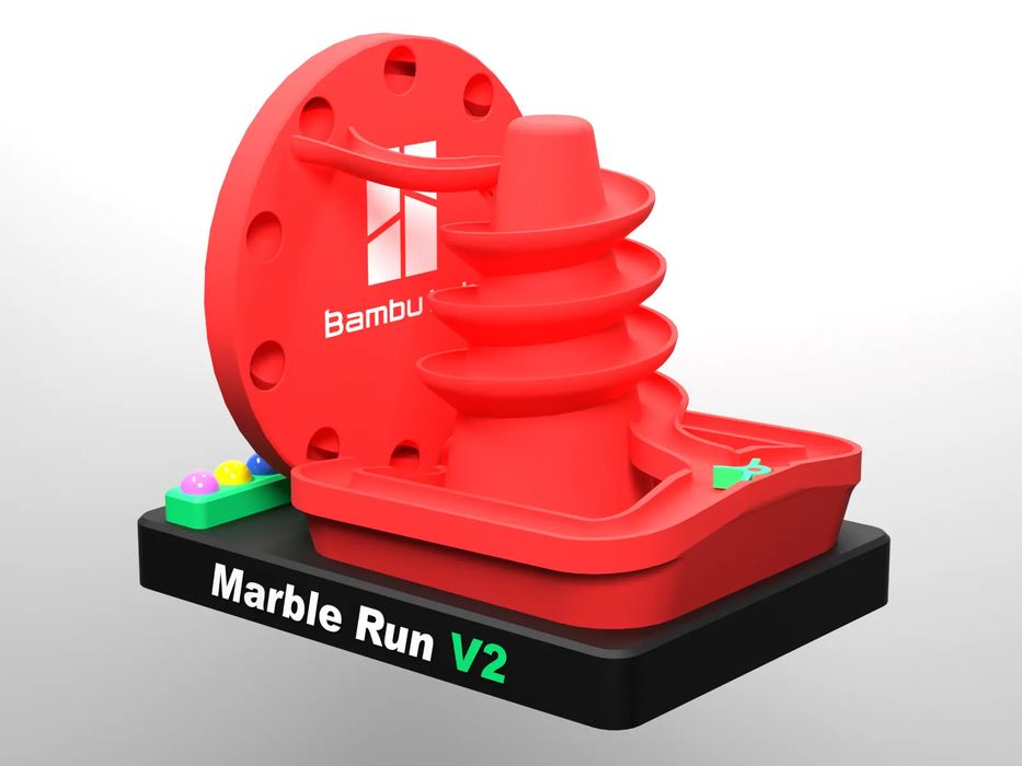 Pista de Bolas Divertida - Modelo V2 para Bolas de 14mm