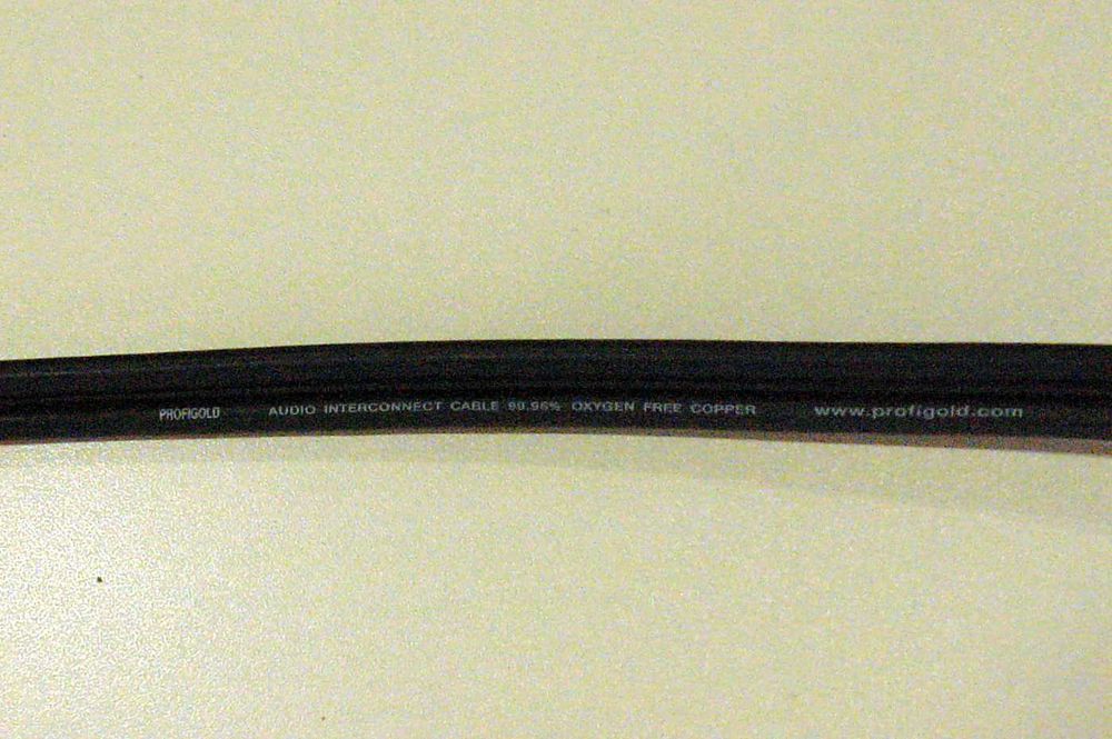 Кабель межблочный Bandridge Profigold RCA/RCA 1,5м, 3м, 5м.