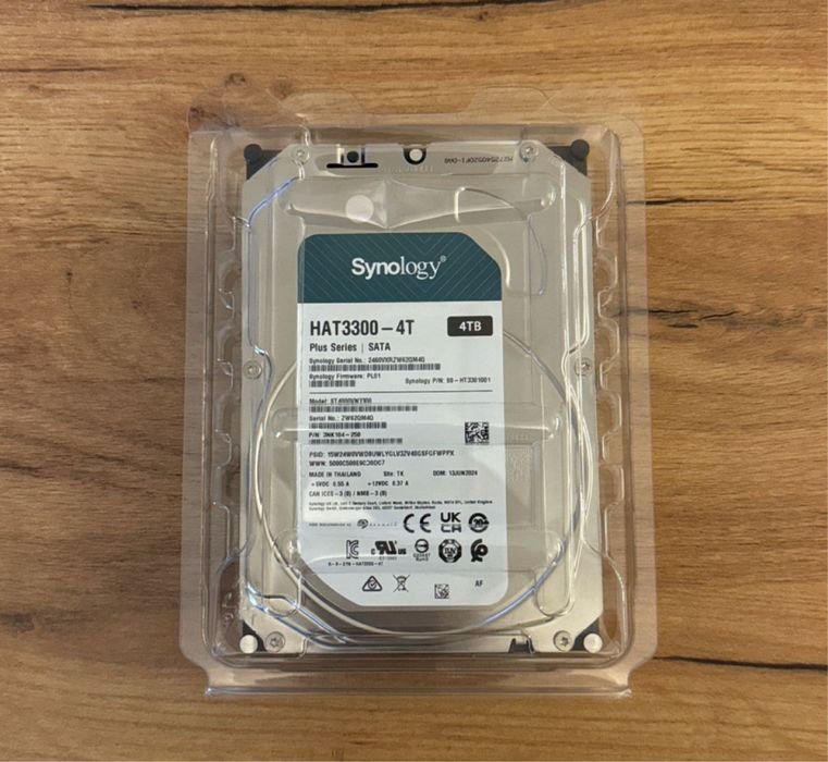 Dysk HDD Synology HAT3300-4T, 4TB, SATA
