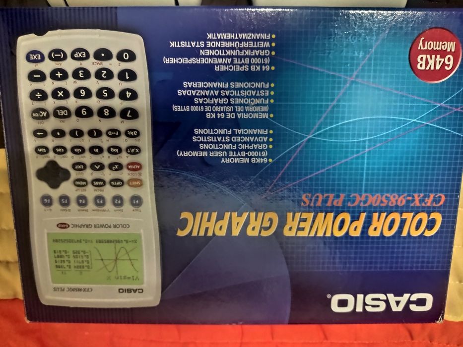 Maquina de Calcular Gráfica - Color Power Graphic