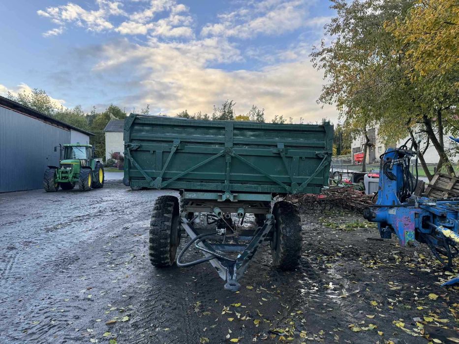 przyczepa wywrotka hl 60.11 na dwie strony na automatach