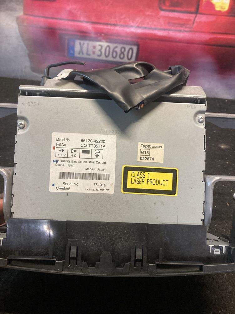 Штатна магнітола Автомагнітола Toyota Rav 4   86120-42220