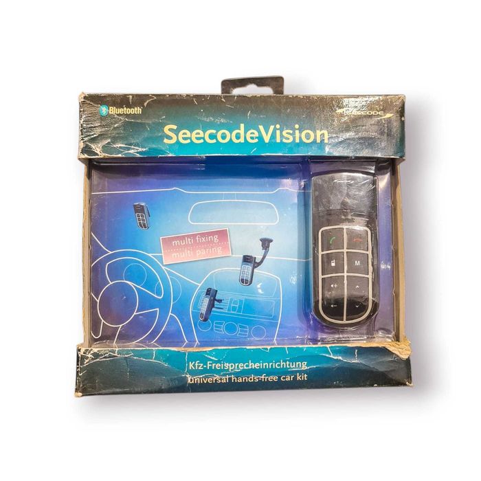 Seecode Vision–Kit Bluetooth Mãos-Livres Universal p/ Auto (Alemanha)