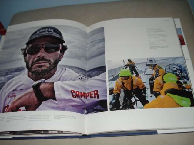 Livro antigo Oficial da Volvo Ocean Race 2011-12.