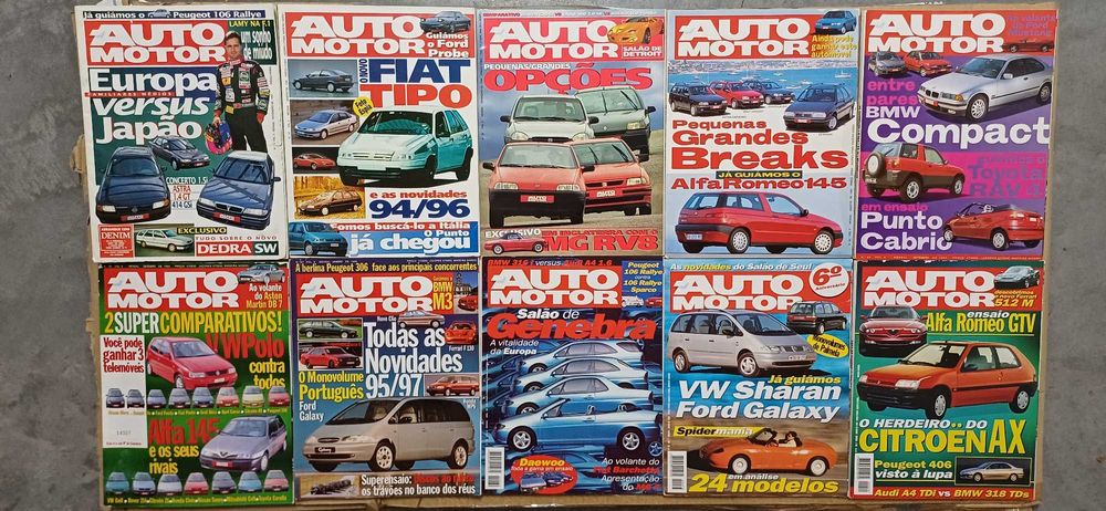 AUTOMOTOR revistas automóvel