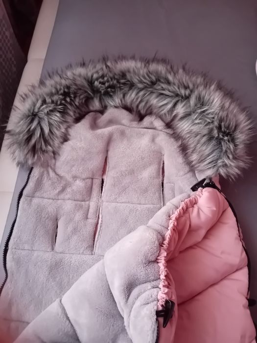 Śpiwór do wózka  dla dziewczynki