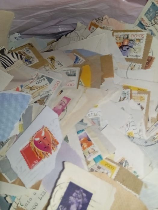 Lote de selos antigos