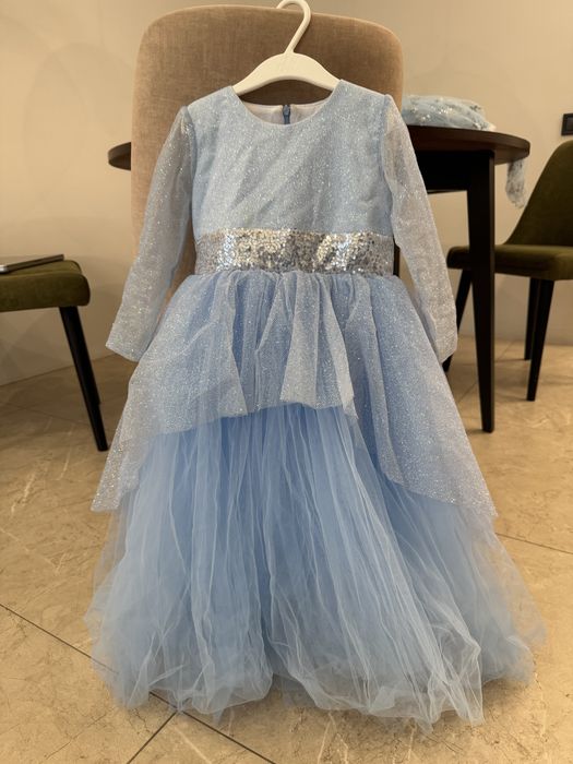 Новорічний костюм ельза сніжинка снігова королева