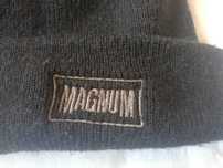 Czapka zimowa trekkingowa taktyczna Magnum czarna Black.