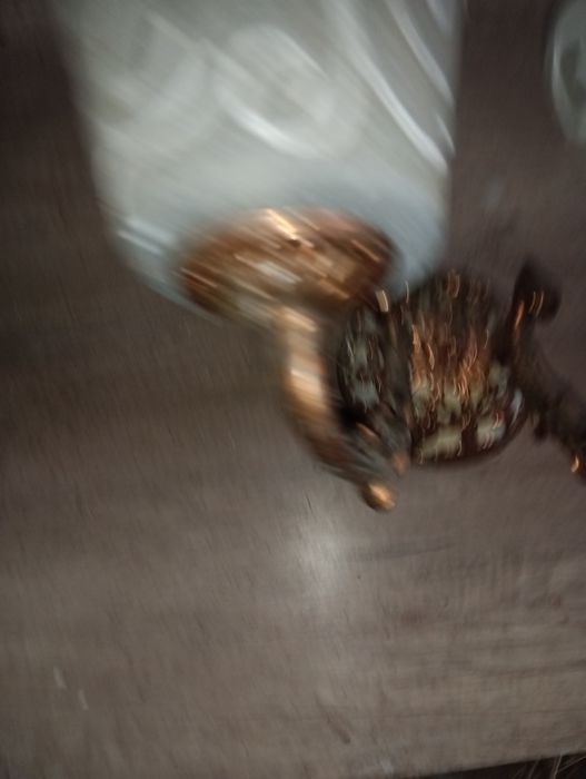 Lampa wisząca mosiezna