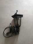 Lampa zewnętrzna na kabel do ogrodu taras vintage