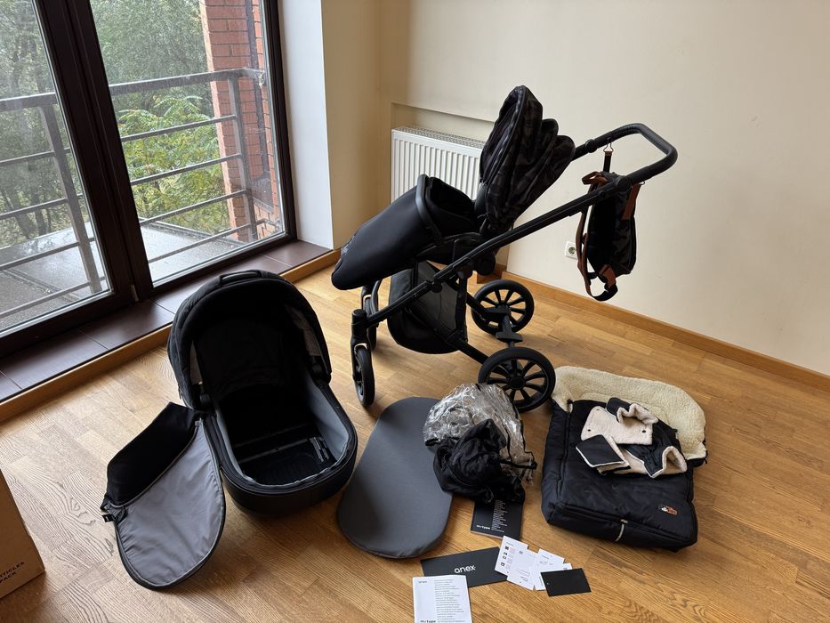 Коляска Anex M-Type 2 в 1 Special Edition Hide ЗИМА