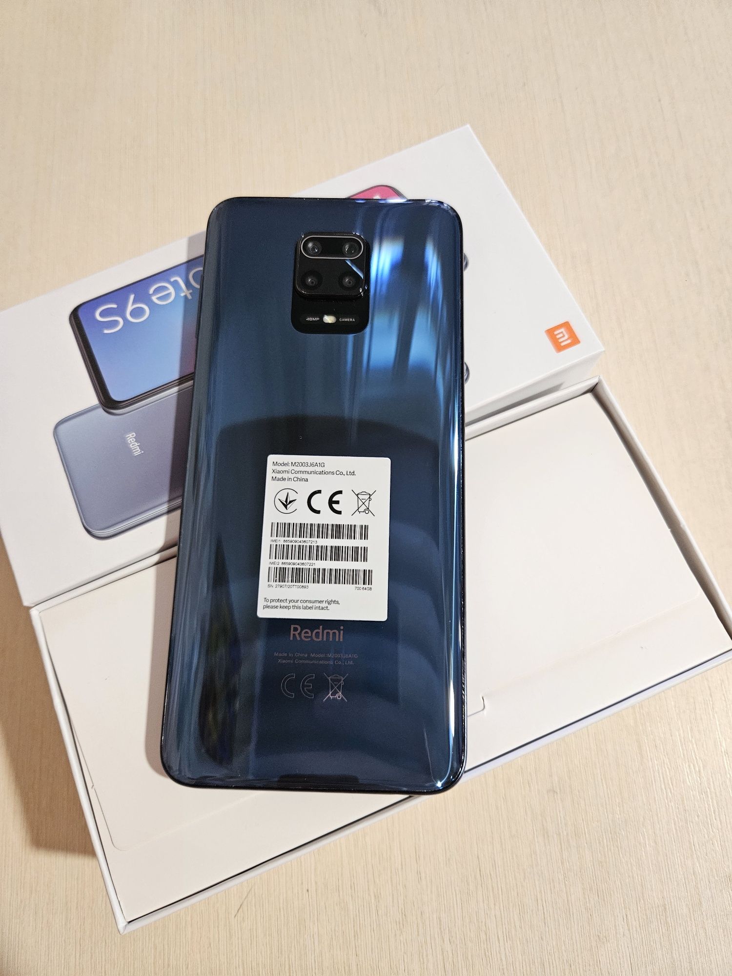 Xiaomi Redmi Note 9s 4GB RAM 64 ROM