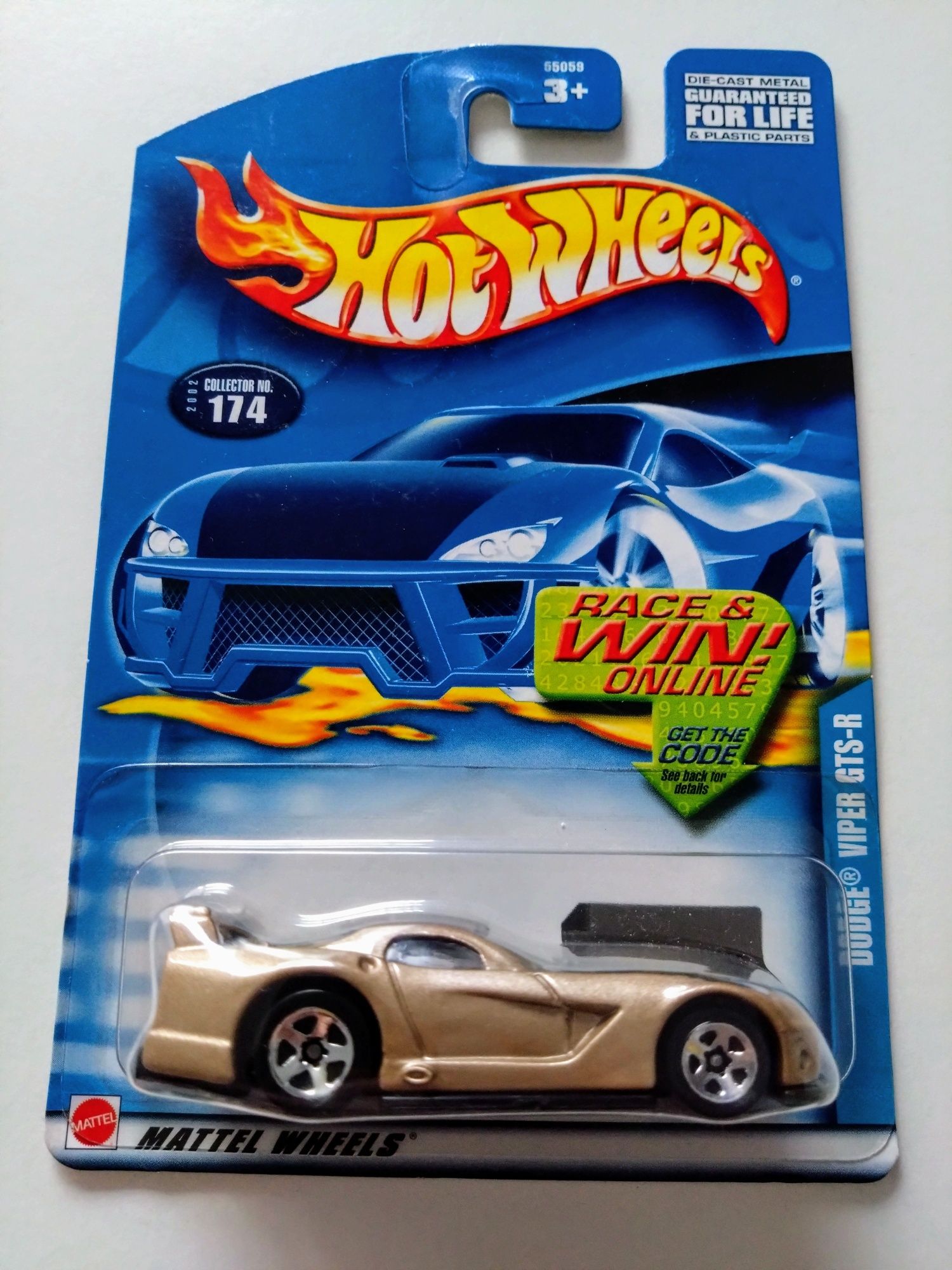 Hot Wheels Dodge Viper GTS-R / model 2002
