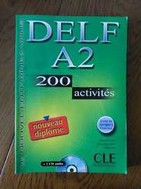 Delf A2 ćwiczenia CLE International 200 activites