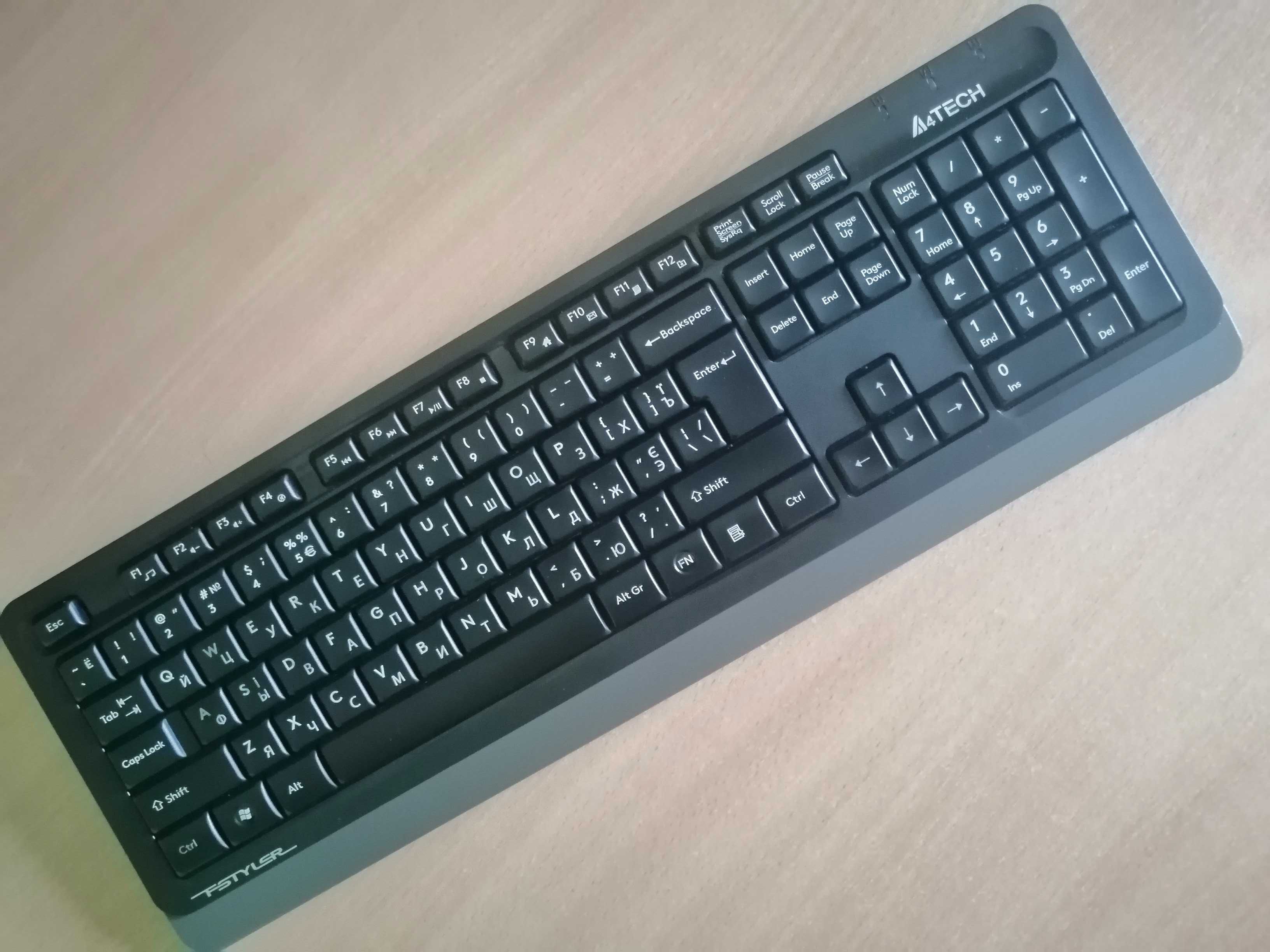 Клавиатура + мышь беспроводная A4Tech F1010