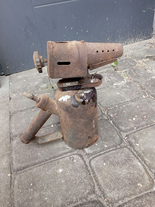 Zabytkowa Lutlampa Benzynowa