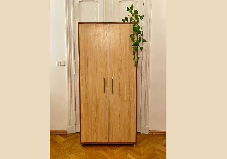 Szafa z półkami, 190×93×34 cm, stan bardzo dobry