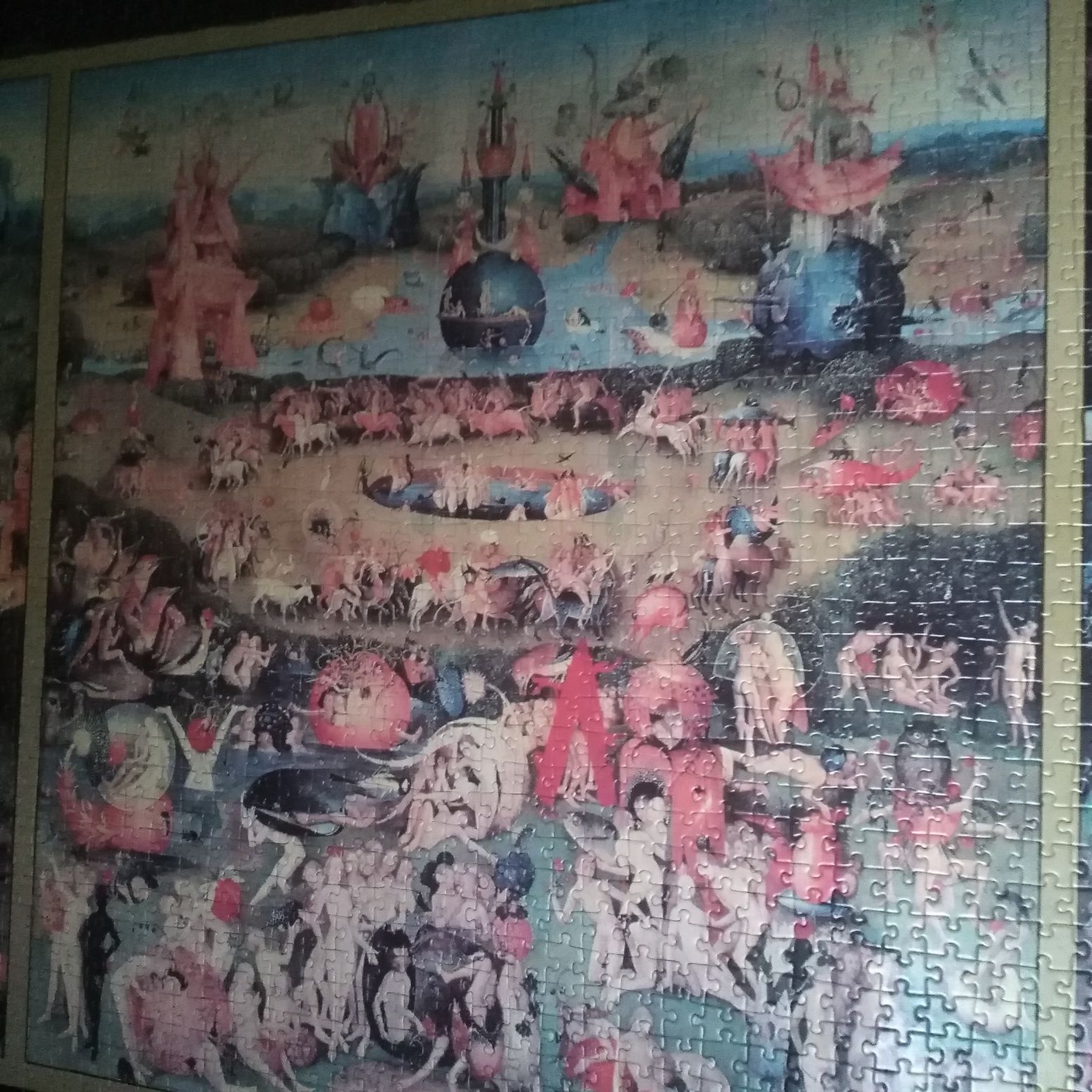 Puzzle 9000sztuk Hieronymus BoschThe garden of earthly delights