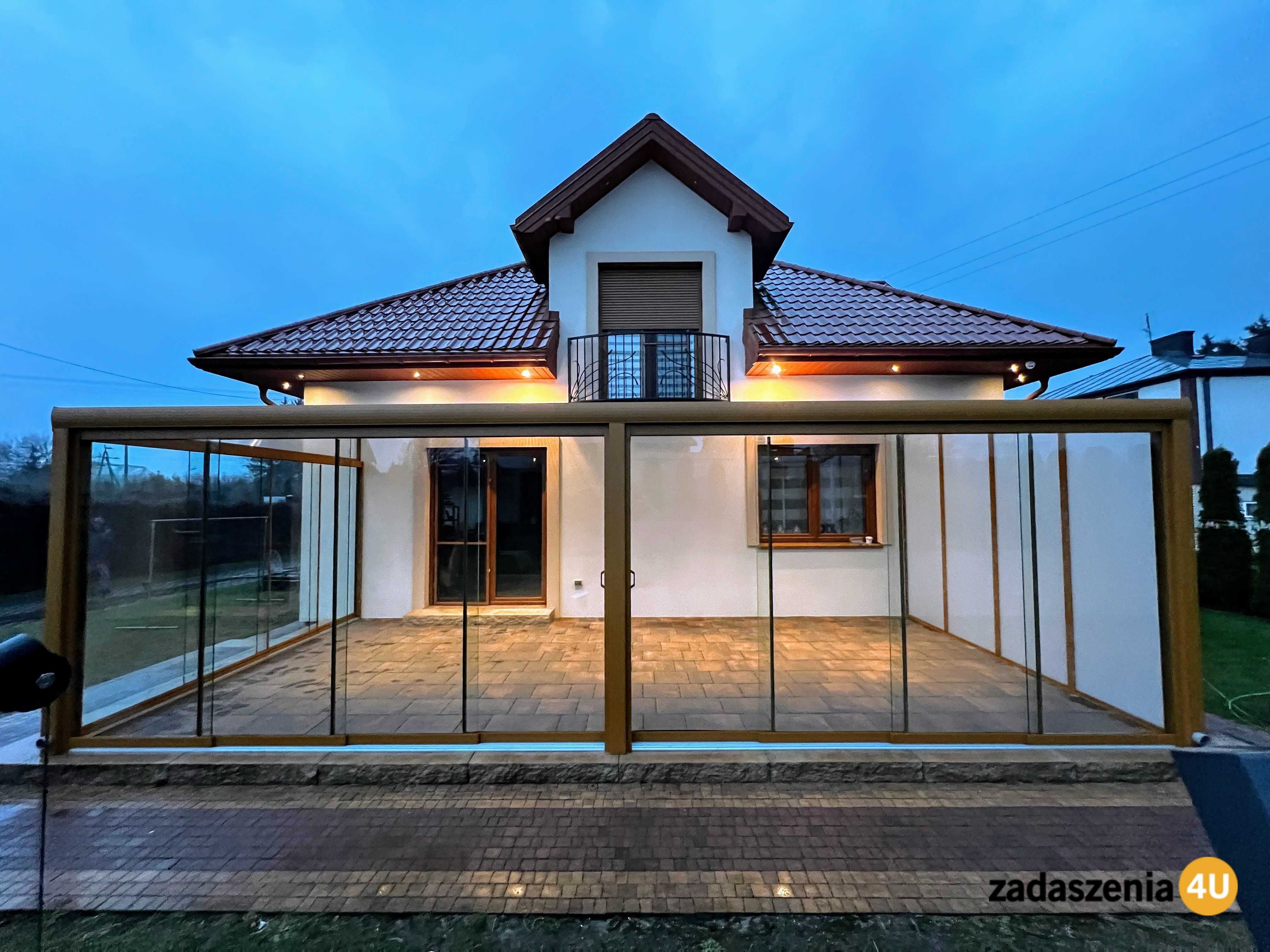 Zadaszenia tarasów, zabudowy balkonów, wiaty, szklany ogród zimowy