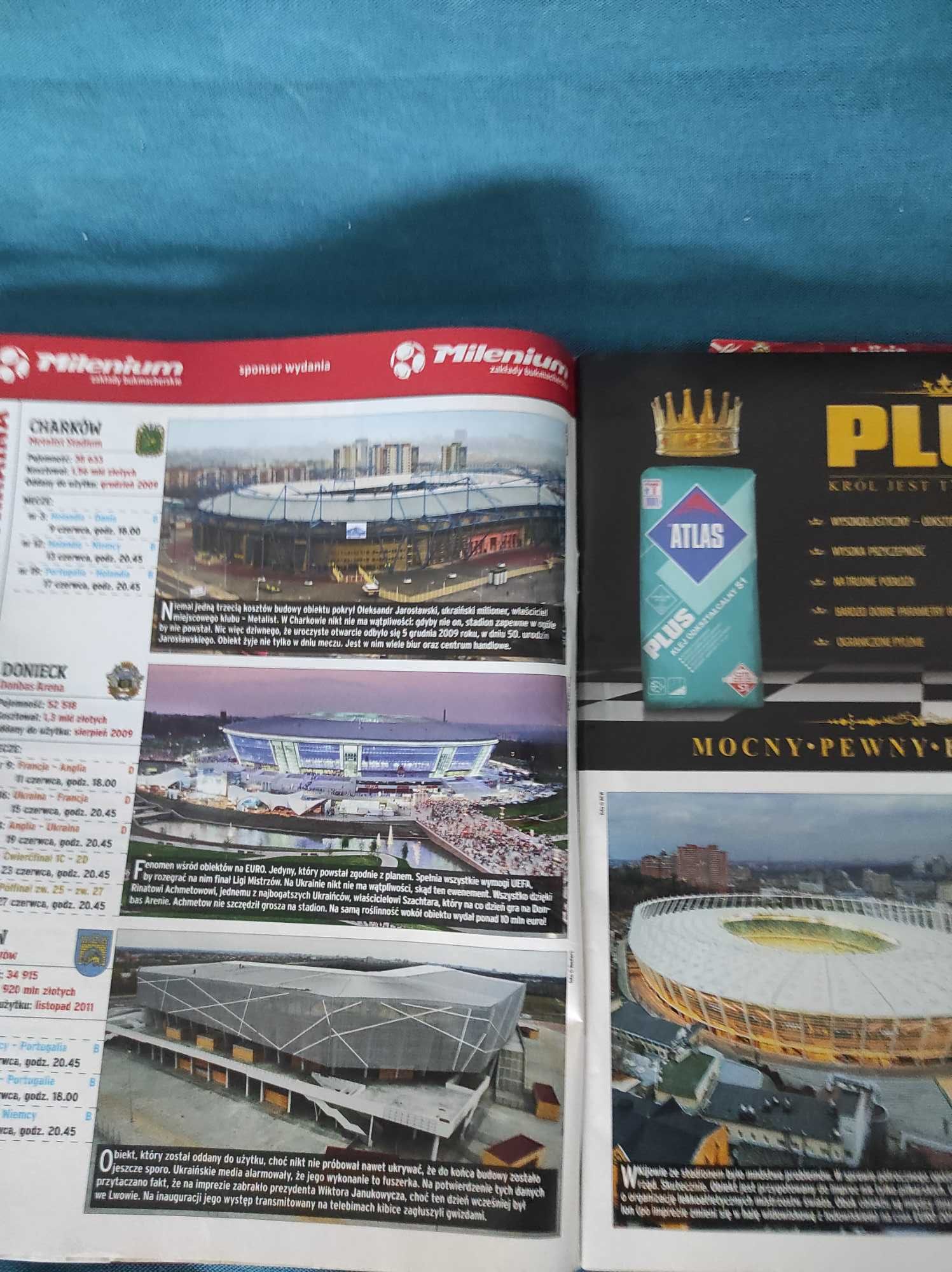 Czasopismo Euro 2012 Skarb Kibica! Rtv Euro AGD, STADION OSZALAŁ!
