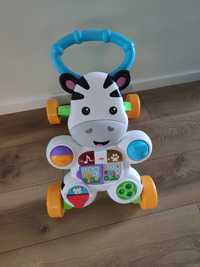 Pchacz jeździk Fisher Price Zebra