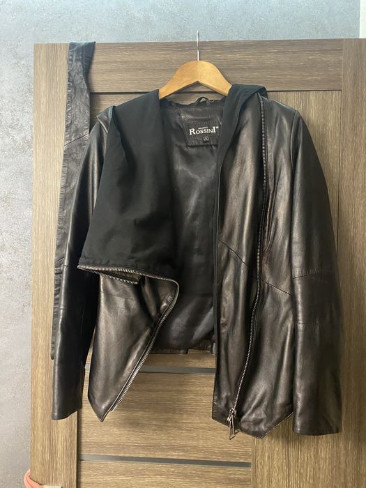 Курточка косуха кожанная размер S