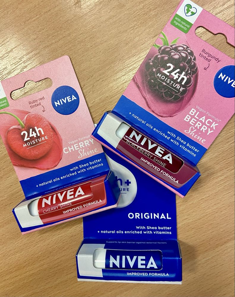 Pomadki do ust Nivea