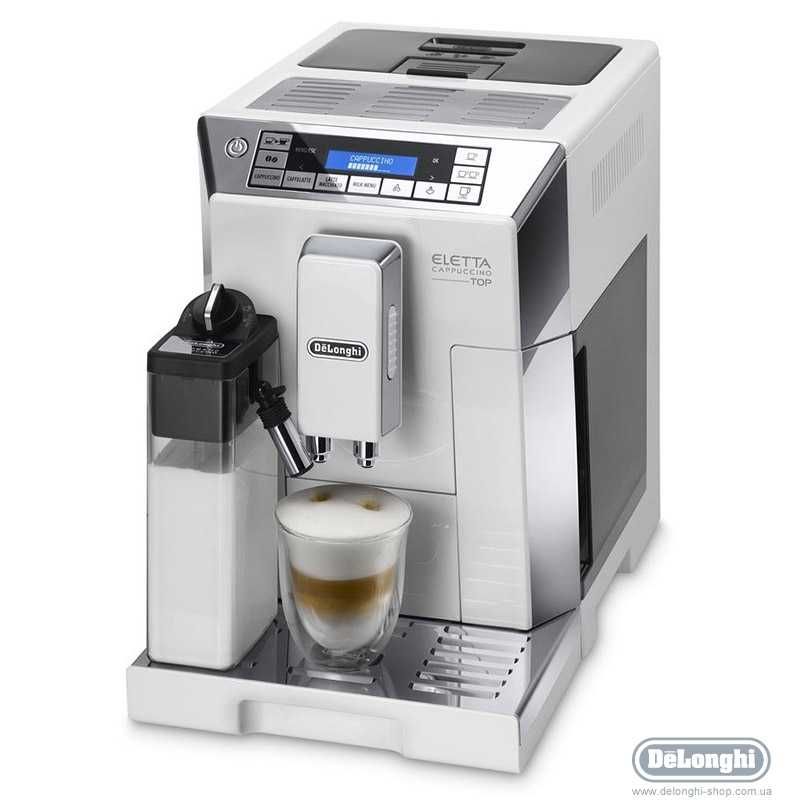 Кофеварка De'Longhi Eletta Cappuccino Top ECAM 45.760.W белый