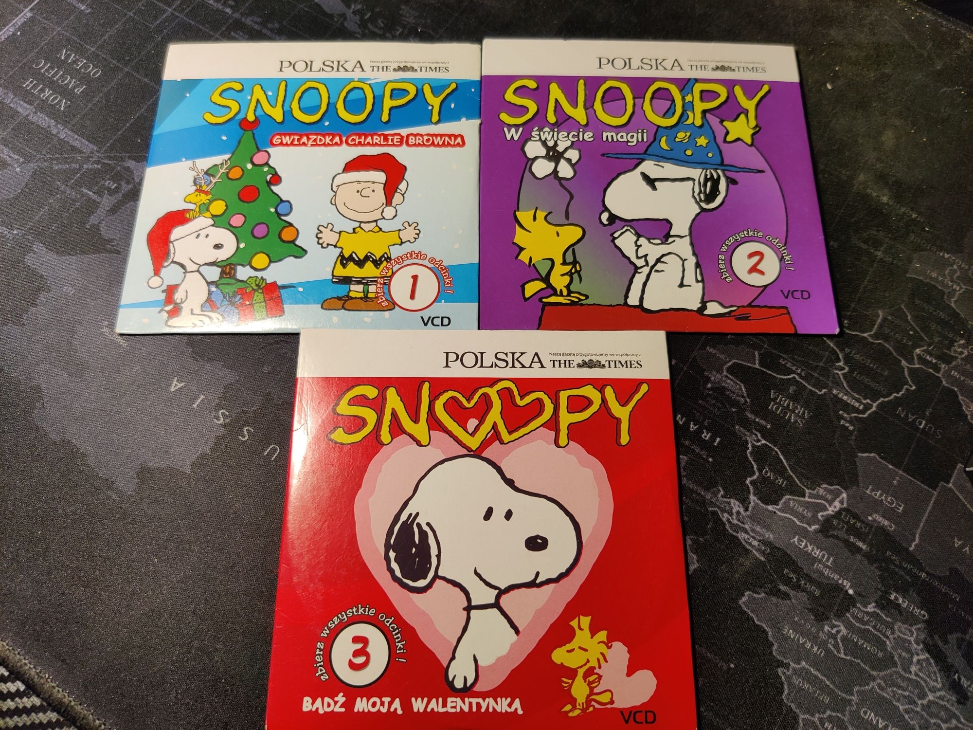 Snoopy VideoCD części 1,2 i 3