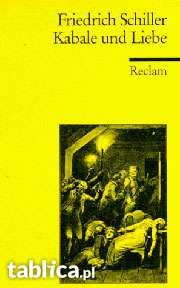 Literatura Friedrich Schiller Kabale und Liebe w języku niemieckim